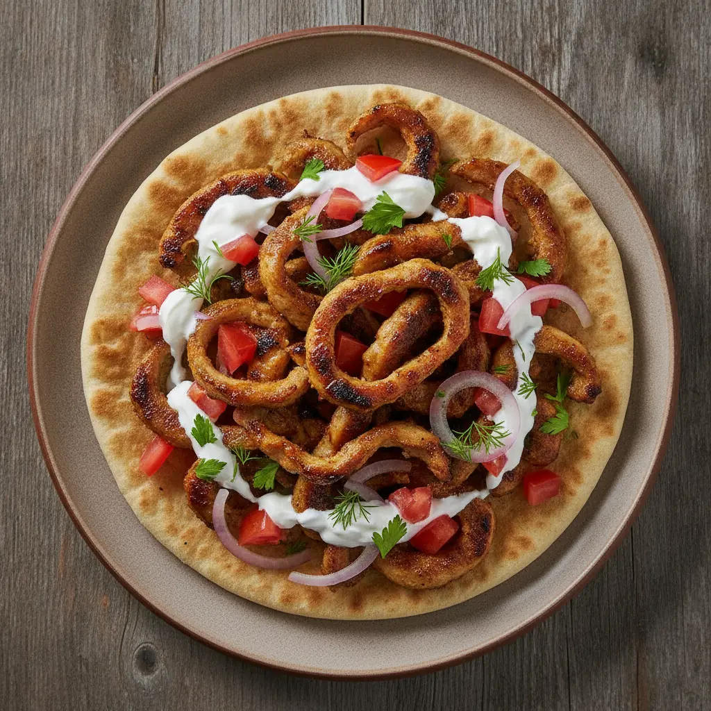 Gyros v pogači